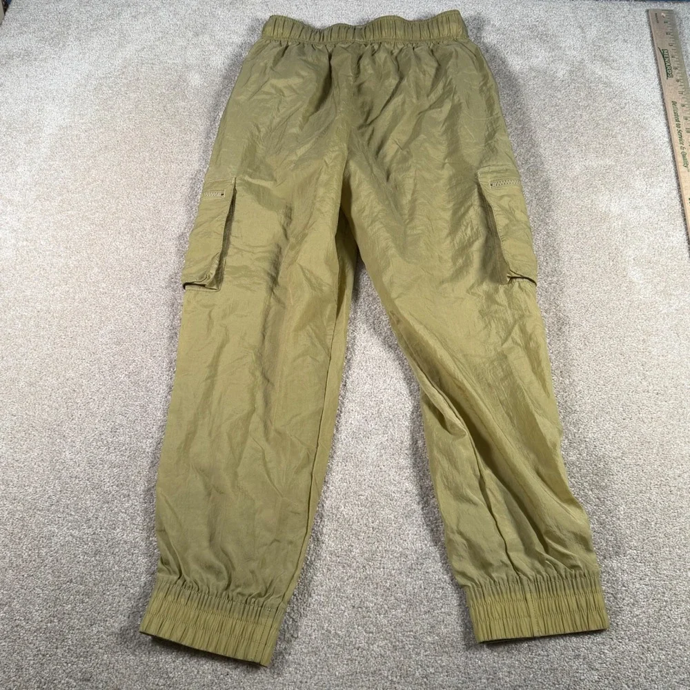 Nike Cargo Pants Kids Large (FITS 24x27) Olive Green Nylon‎ Joggers DD6285-276